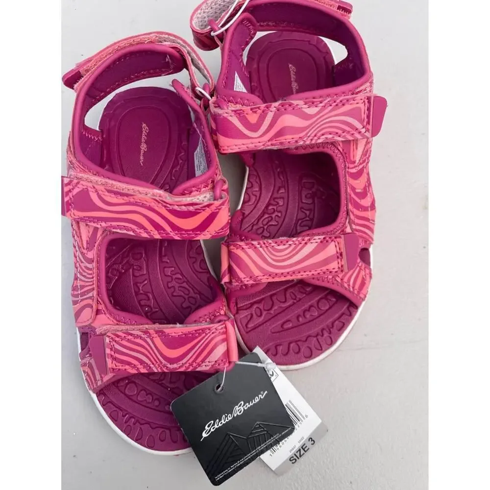 Eddie Bauer Girls Shoes Lightweight Comfortable Casual, Pink size 3